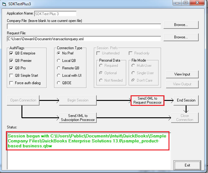 qb sdk transactions