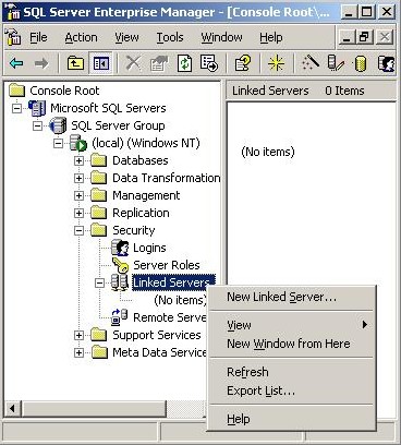 Qodbc Desktop How To Create Link Server With Ms Sql 2000 Powered By Kayako Help Desk Software