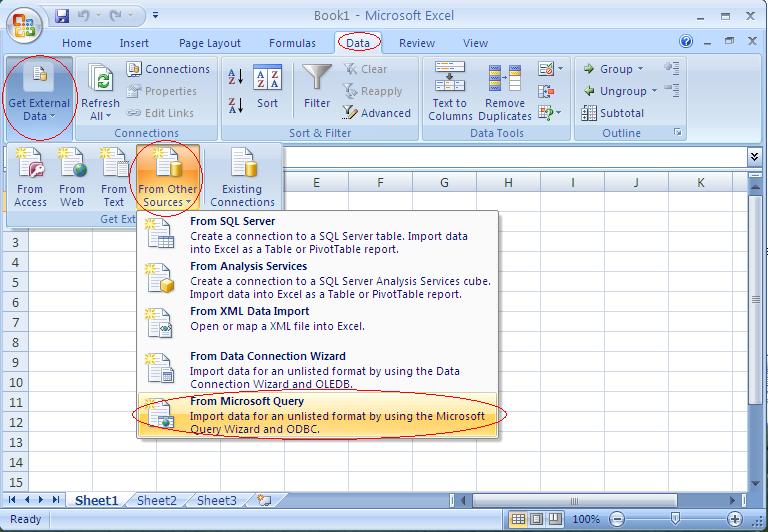 Microsoft Excel 2007